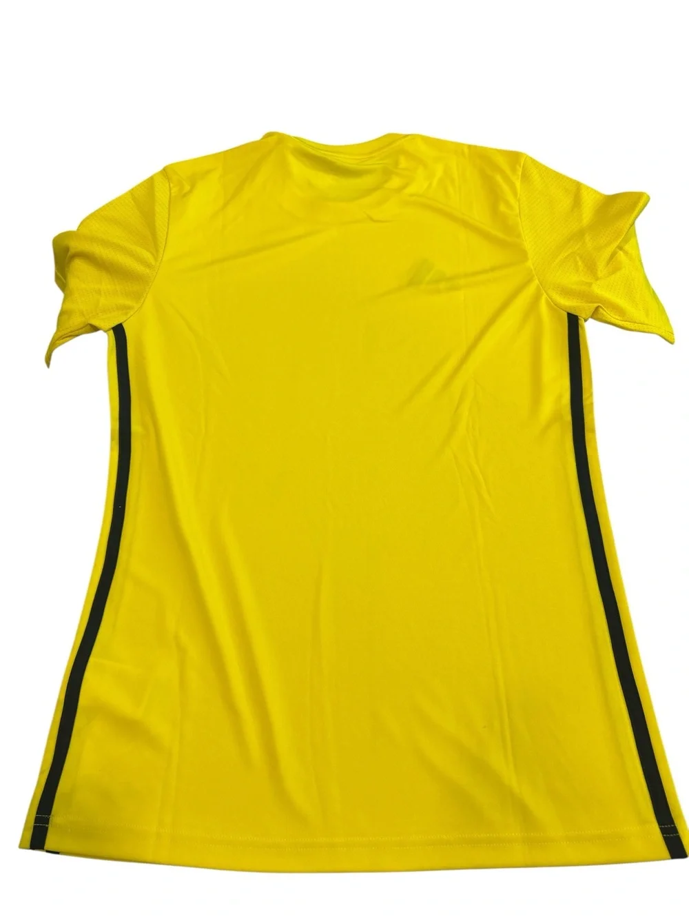 Adidas Tabela 23 Jersey Mens Small Yellow Black Aeroready Soccer Shirt IA9146